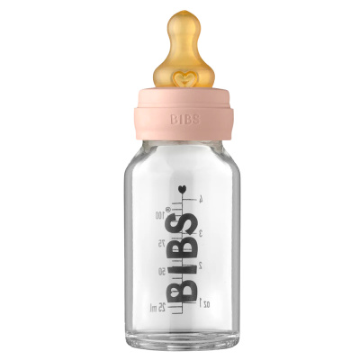 Бутылочка для кормления Baby Bottle Complete Set Blush 110 мл Bibs 5013244 1